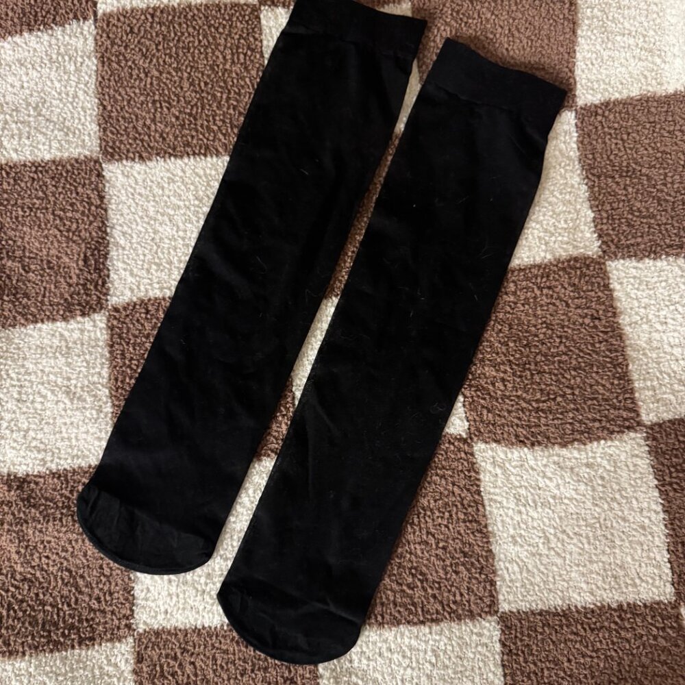 Sheer Crew Socks